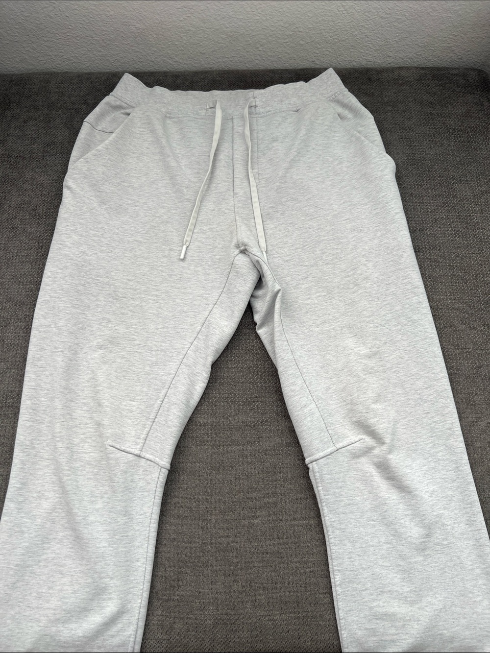 lululemon athletica Men's Light Gray Jogger Sweatpants